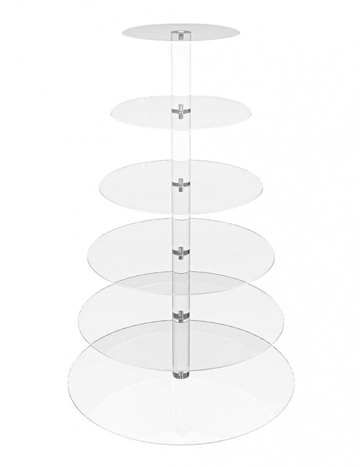 Kerek, emeletes tortaállvány 40 x 51 cm 