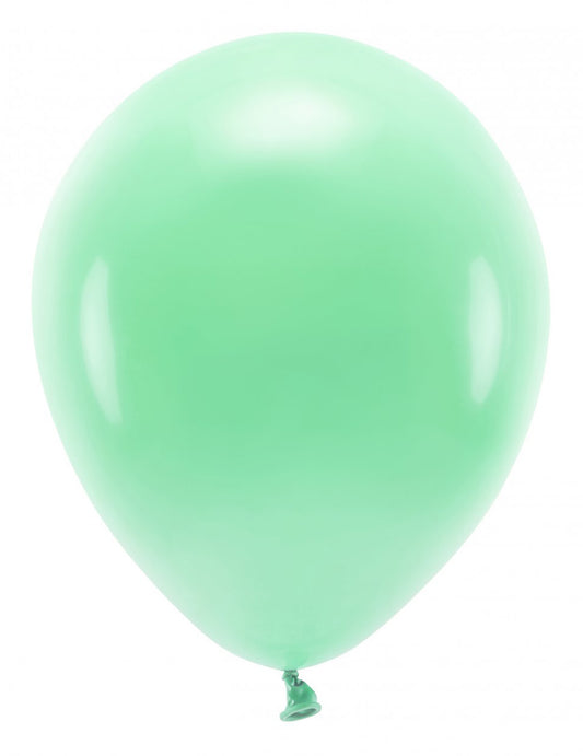 Ballon en latex pastel pour décoration menthe