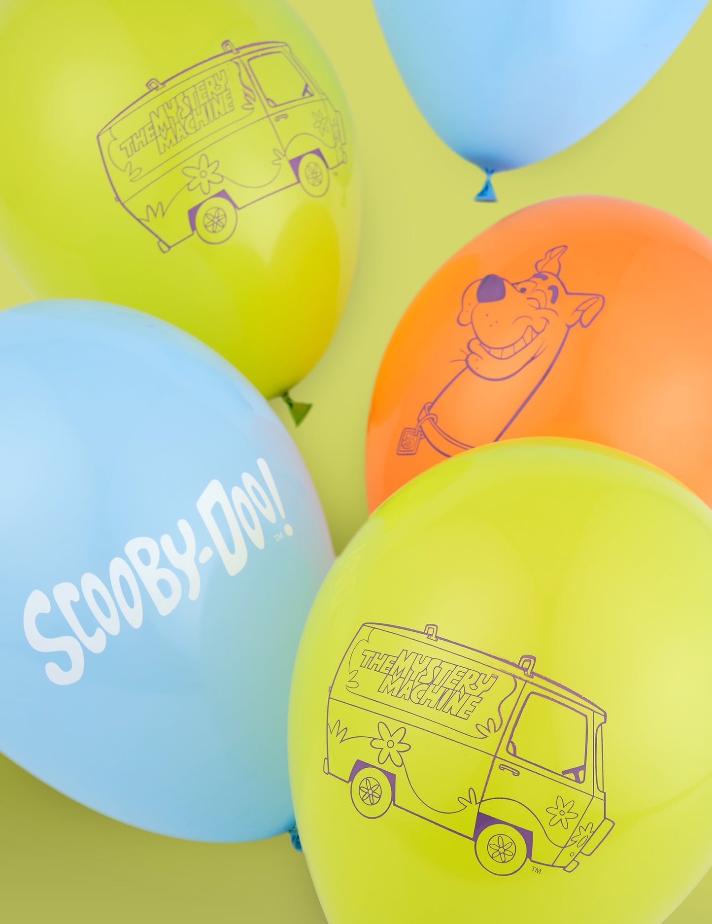 10 Scooby-Doo latex léggömb 25 x 32 cm