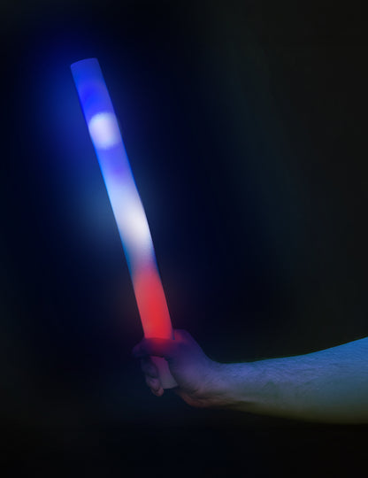 10 Franciaországos világító LED-es habbot 48 cm 