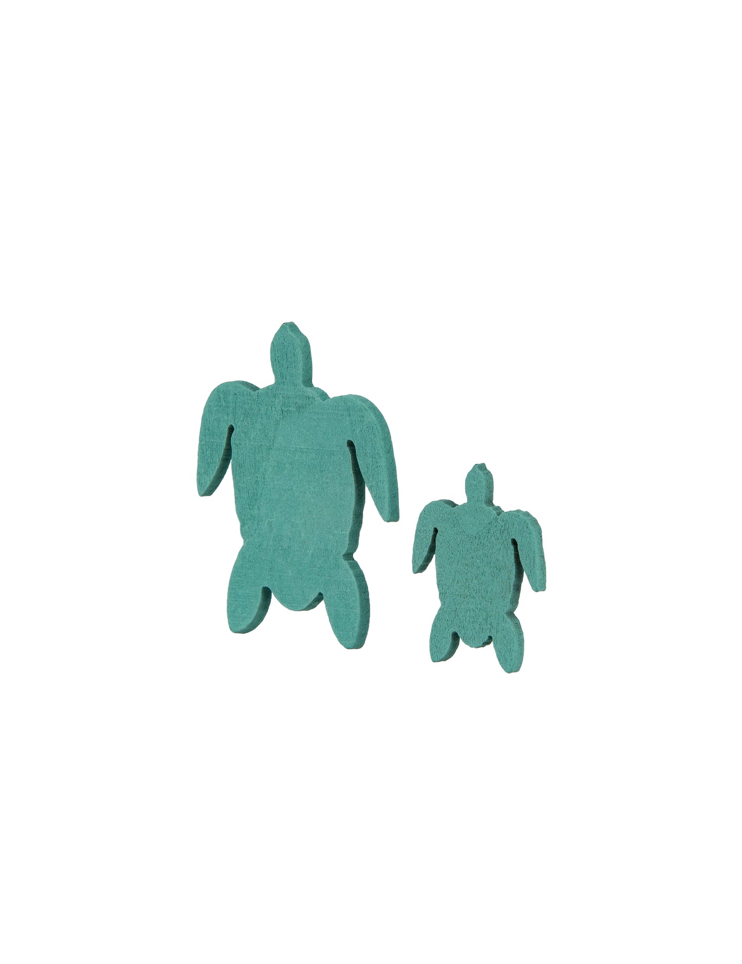 10 fa konfetti kék tengeri teknős 5,5 és 3 cm