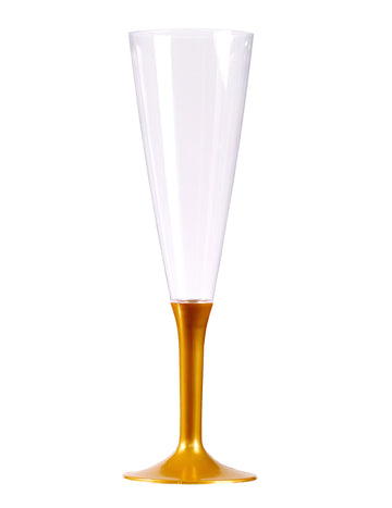 10 pezsgő fuvola arany 150 ml