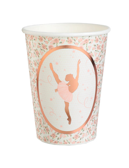 10 Carton Ballerina Cup 7,8 x 9,7 cm