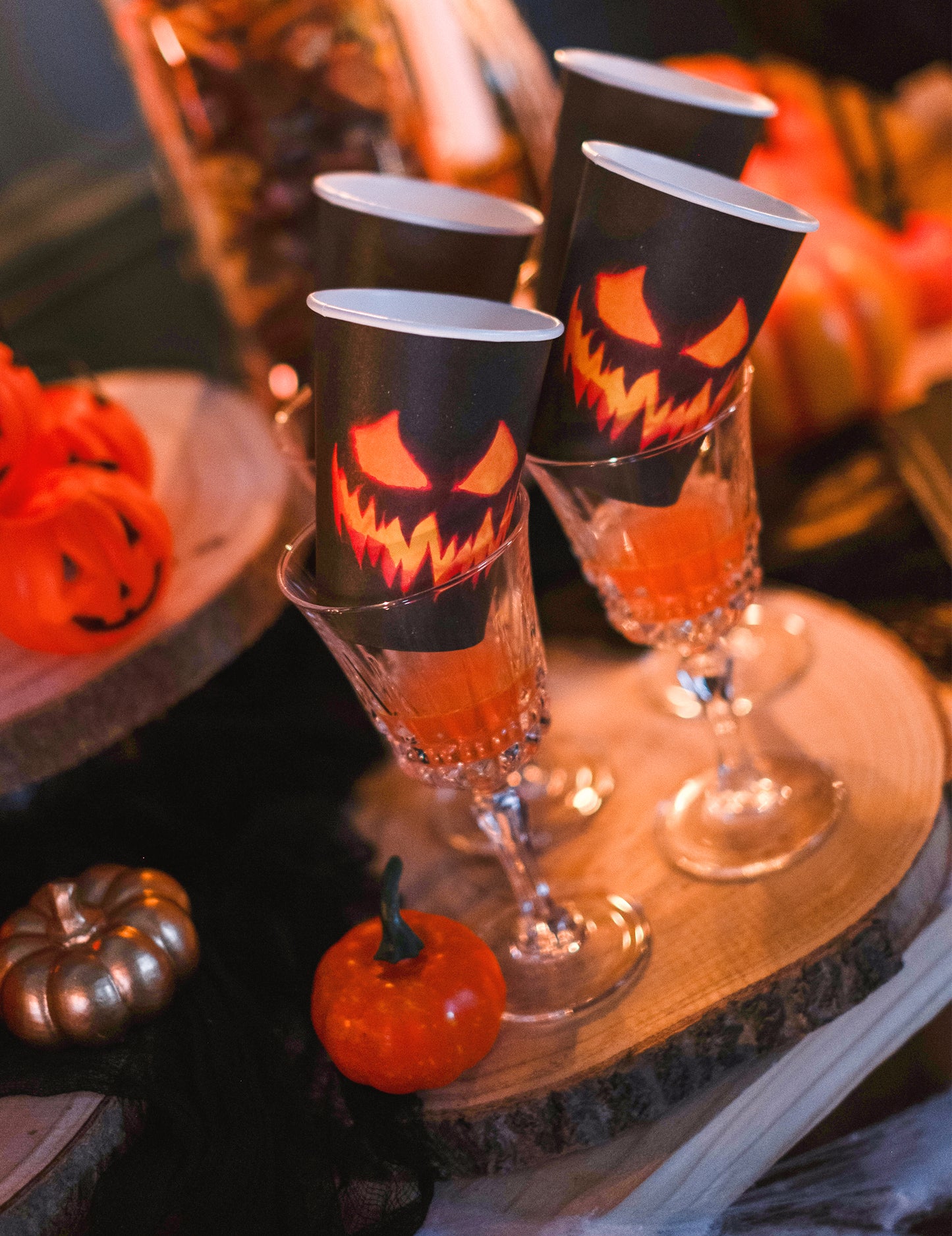 10 félelmetes tök kartonpohár 21 cl