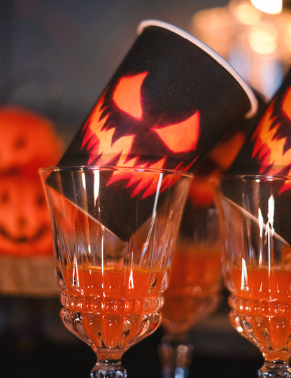 10 félelmetes tök kartonpohár 21 cl