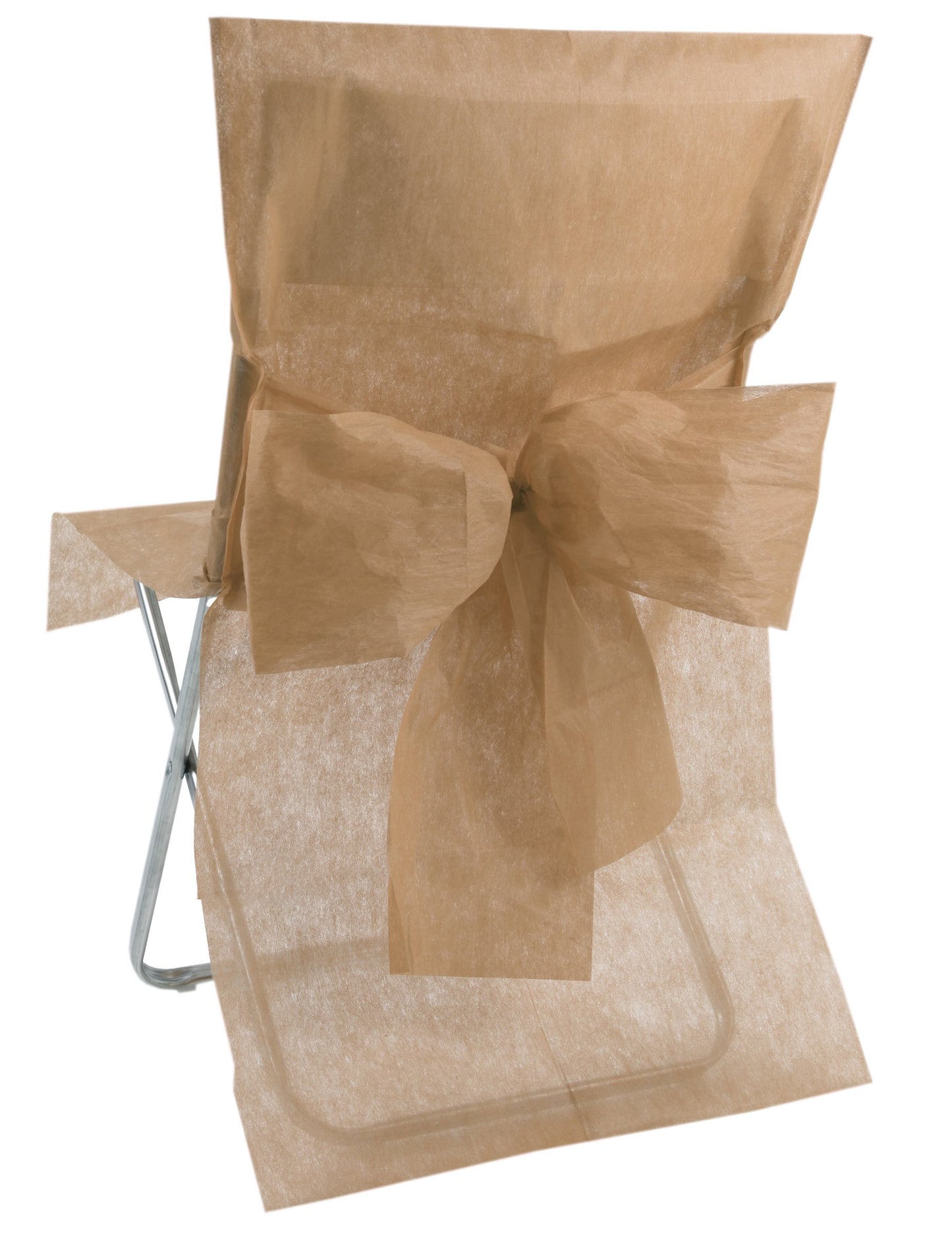 10 prémium taupe színű székhuzat nemszőtt anyagból 50x95 cm 