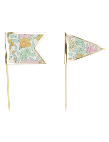 10 db Szabadság mintás tortadísz cm fa