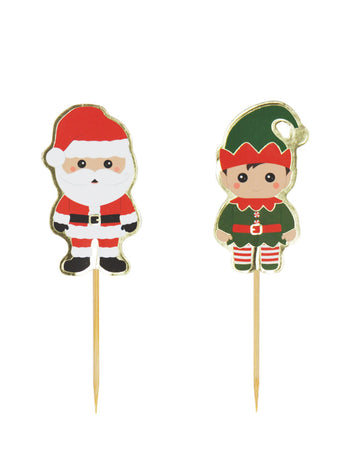 10 édes karácsonyi favágó cm Mikulás és a manó