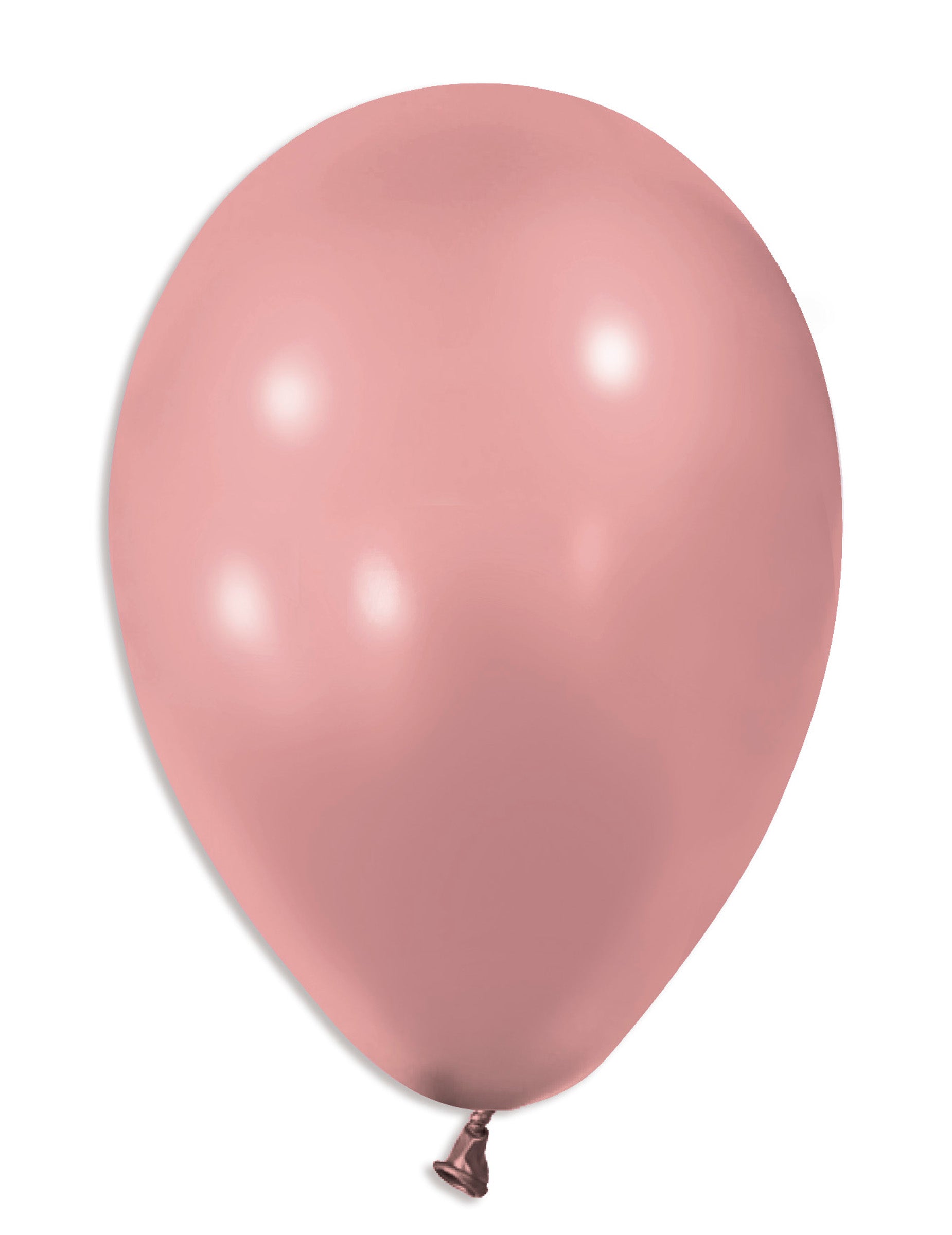 Ballons en latex rose gold pour fête rose gold métallisé