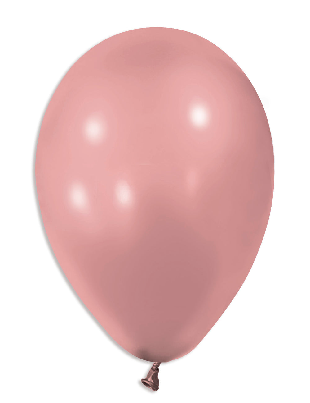 Ballons en latex rose gold pour fête rose gold métallisé