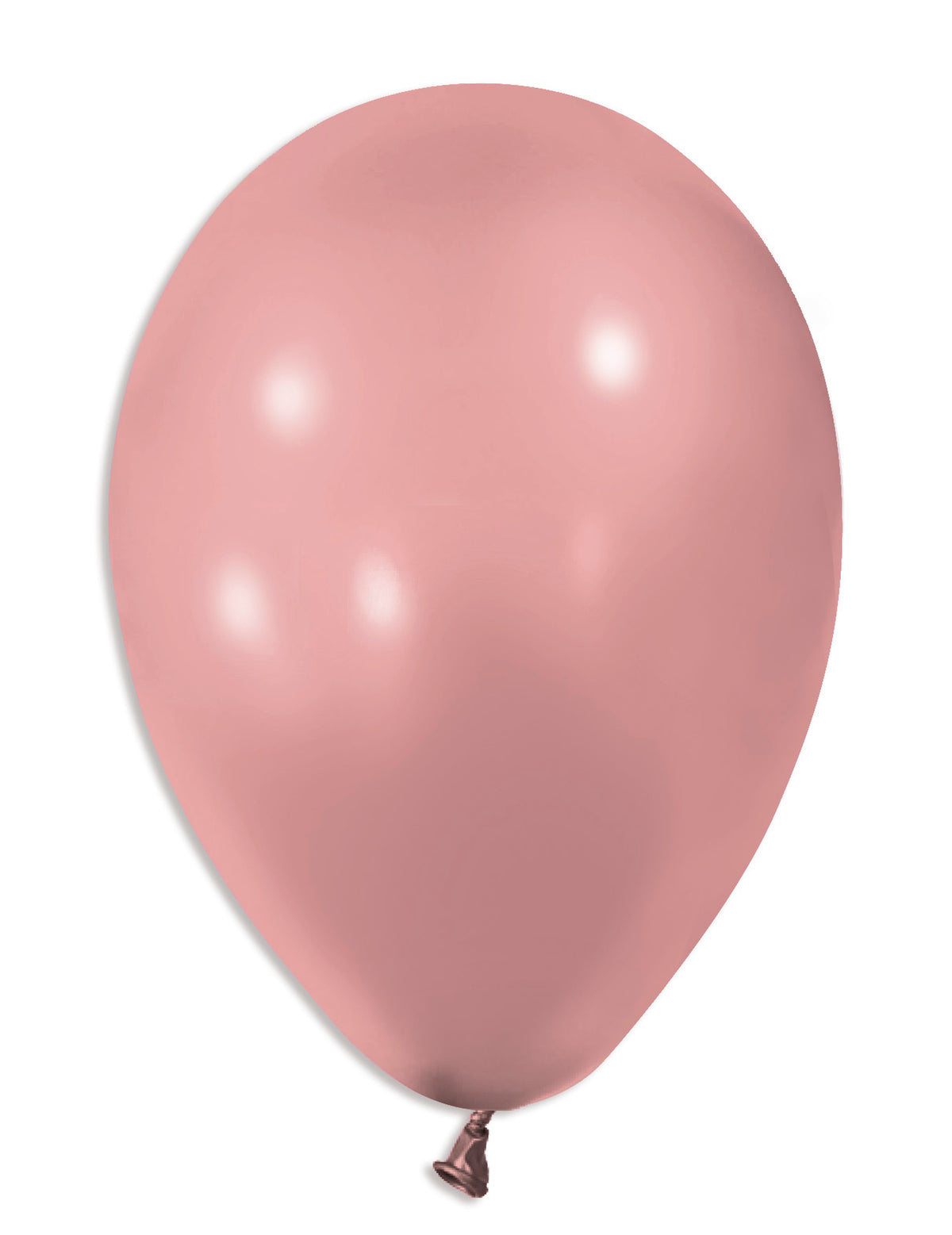 Ballons en latex rose gold pour fête rose gold métallisé