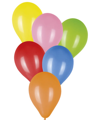 100 színes lufi 23 cm 