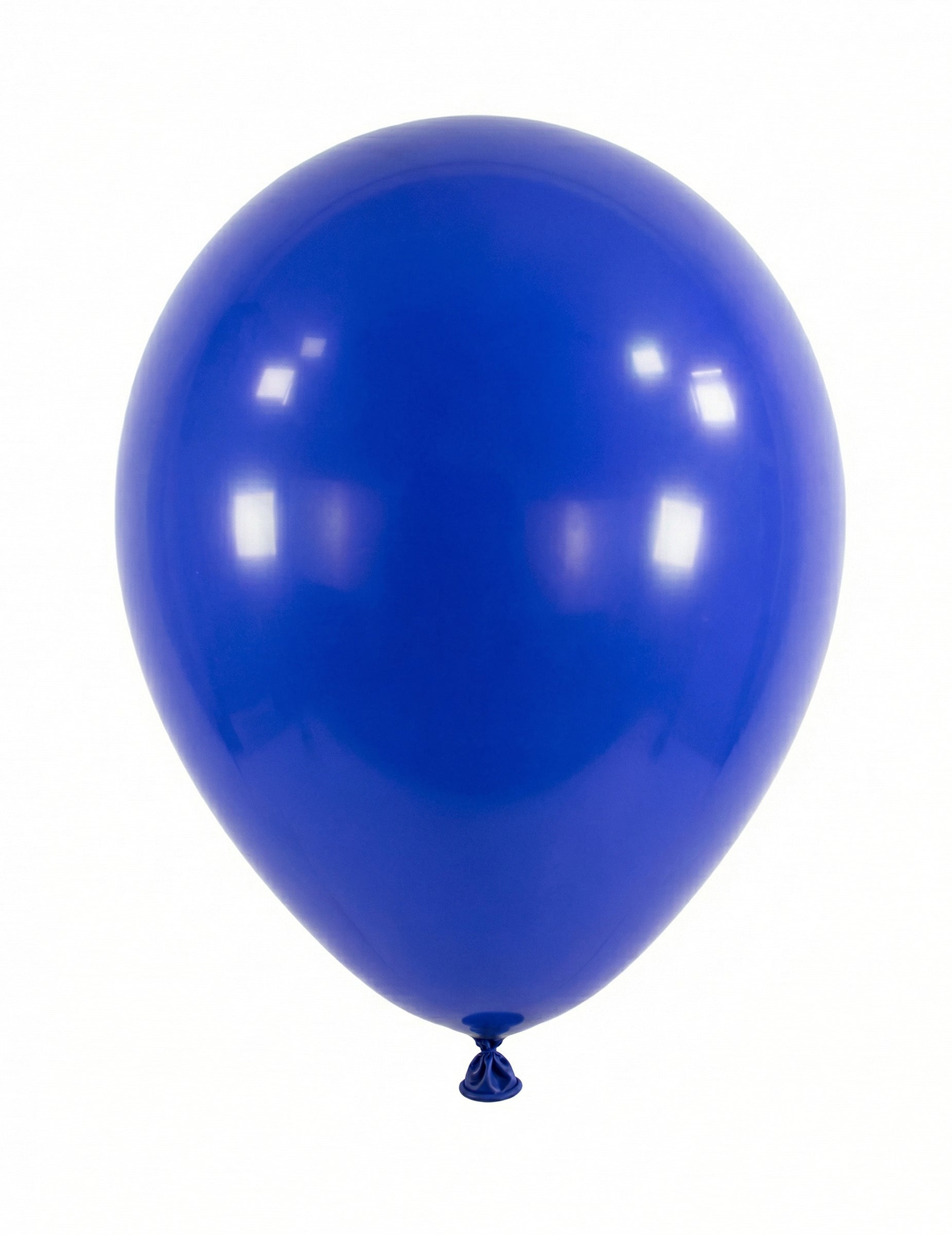 Mini ballons en latex bleu foncé