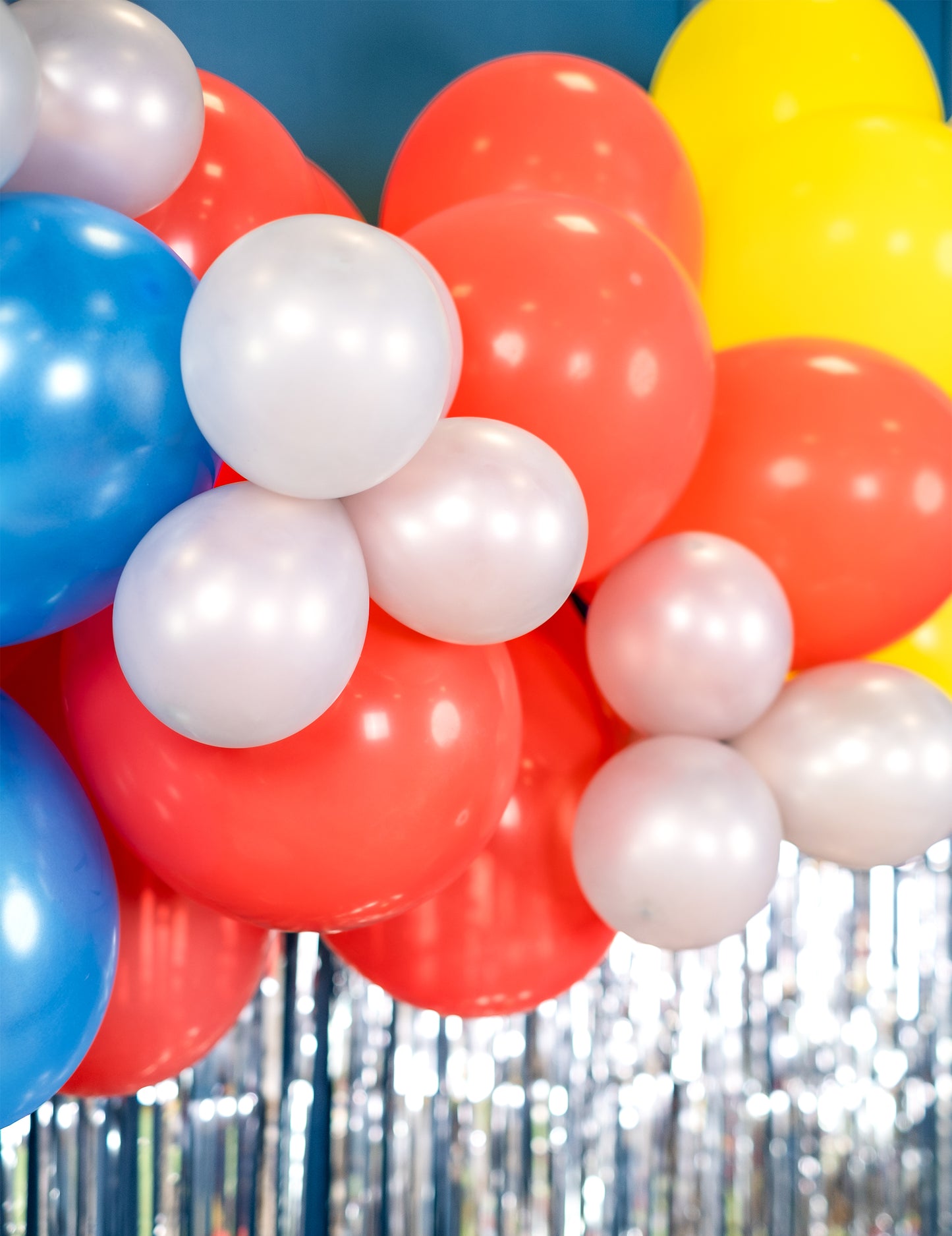 100 db mini ezüst metál latex lufi, 13 cm-es, parti dekorációhoz