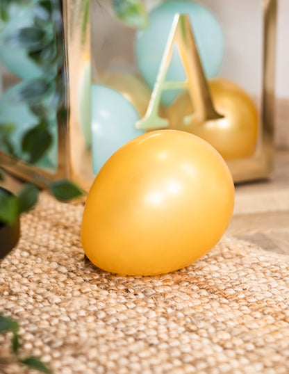 100 mini arany metál latex lufi 13 cm bárkáért