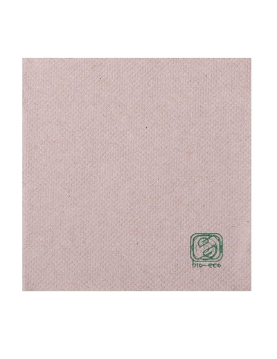 100 db újrahasznosított vattából készült koktélszalvéta, 20 x 20 cm cm komposztálható
