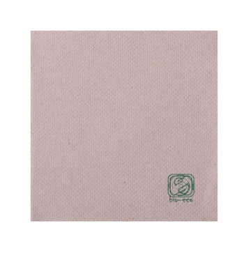 100 db újrahasznosított vattából készült koktélszalvéta, 20 x 20 cm cm komposztálható