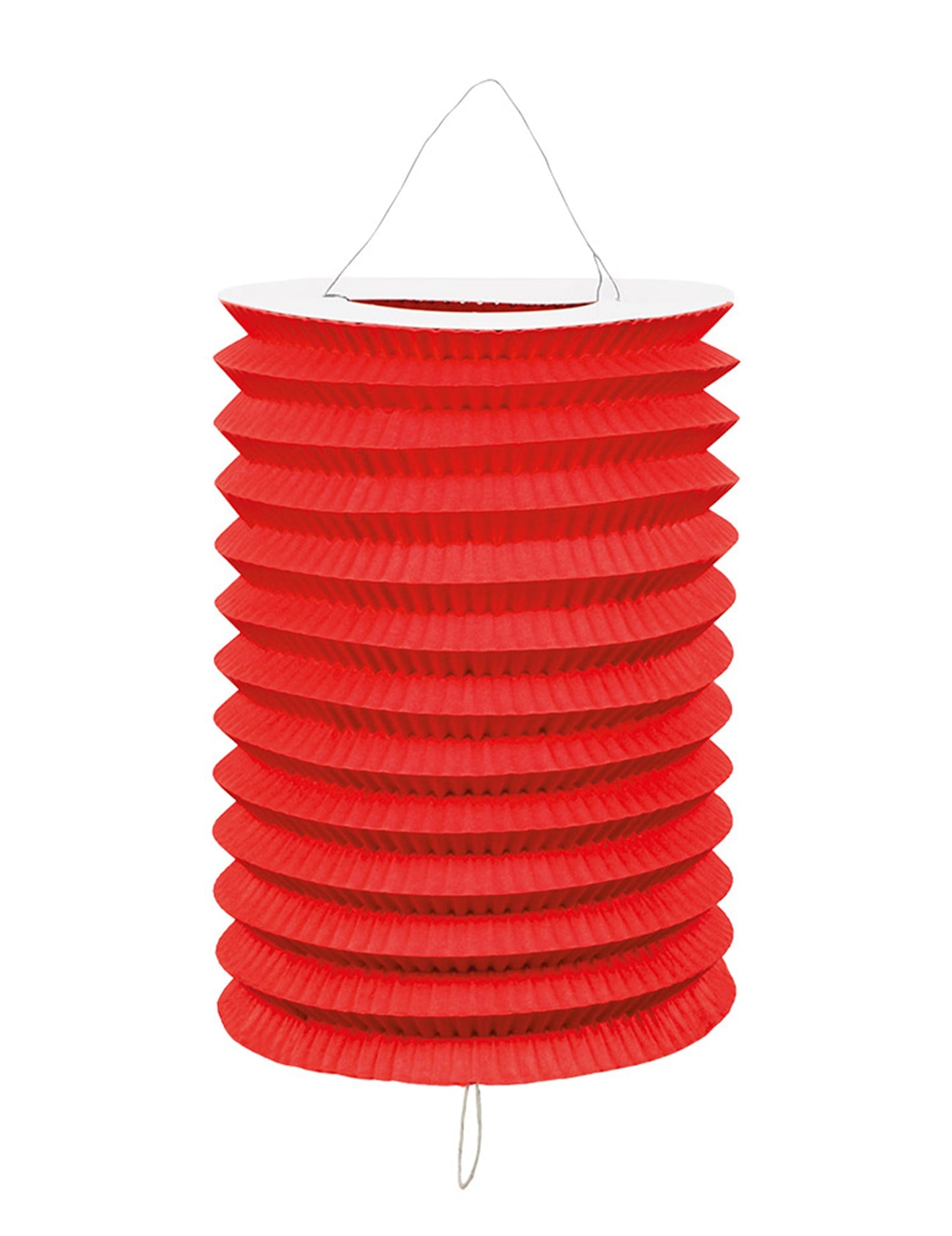 Modèle rouge du lampion coloré pour fête