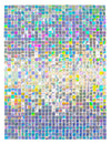 12 db irizáló hátterű vászonpanel 30 x 30 cm
