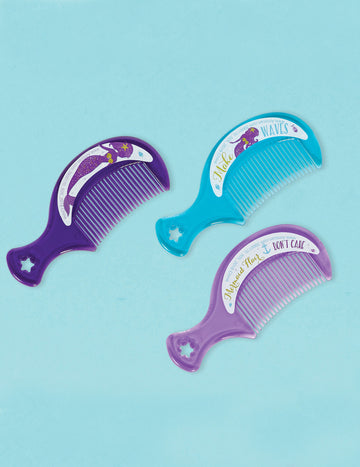 12 db kis színes sellő álomfésű ajándék