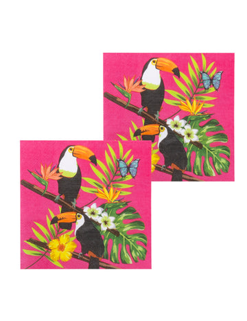 20 TOUCAN FUCHSIA PAPER TÖLTÉS 33 X 33 cm