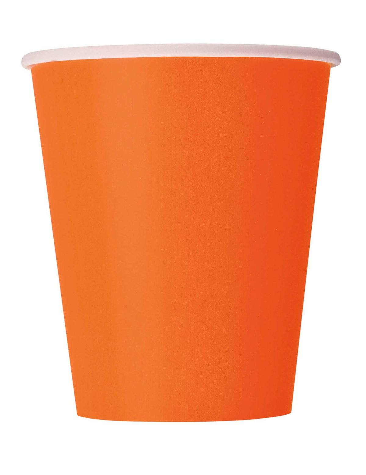Narancssárga kartonpoharak bulira 266 ml