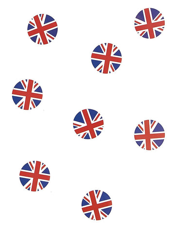 150 Asztal konfetti zászló uk