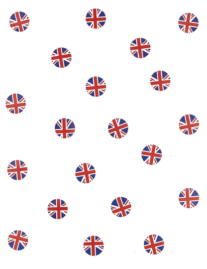 150 Asztal konfetti zászló uk