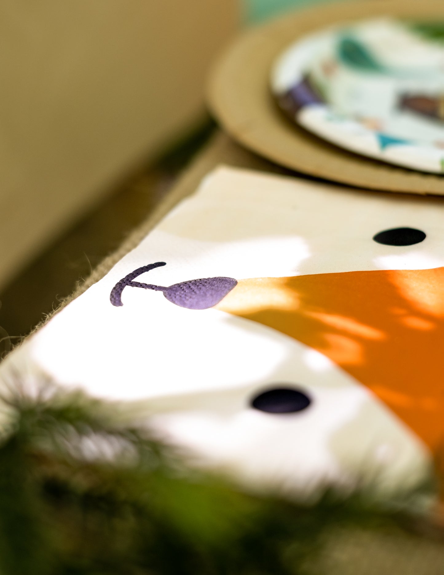 16 db rókafejes papírszalvéta 33 x 33 cm születésnapra