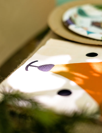 16 db rókafejes papírszalvéta 33 x 33 cm születésnapra