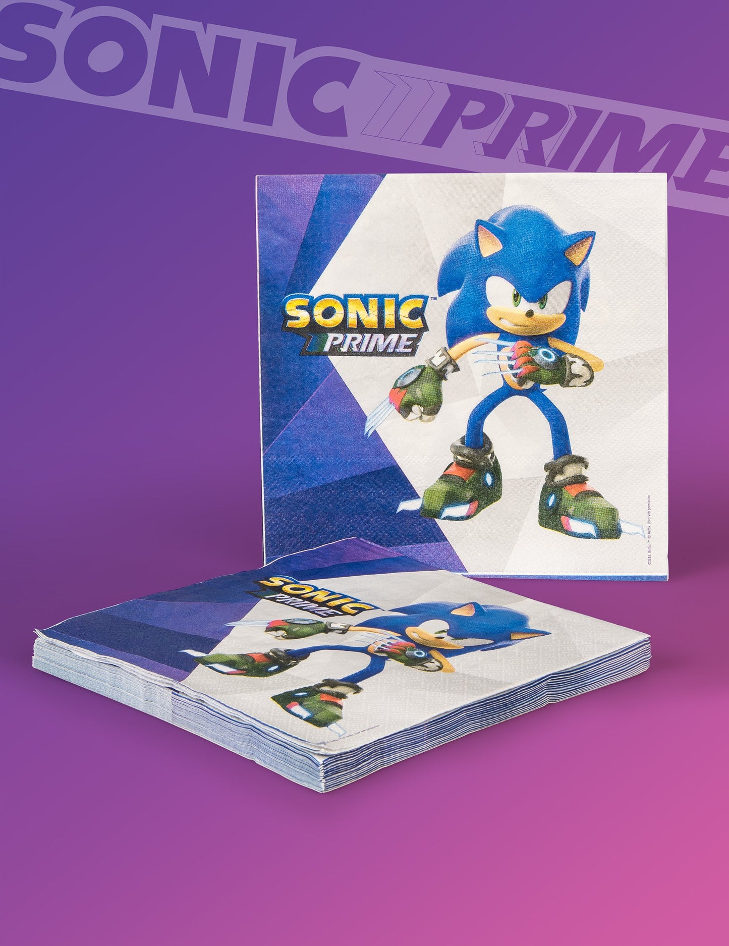 16 Sonic törülköző Prime 33x33 cm