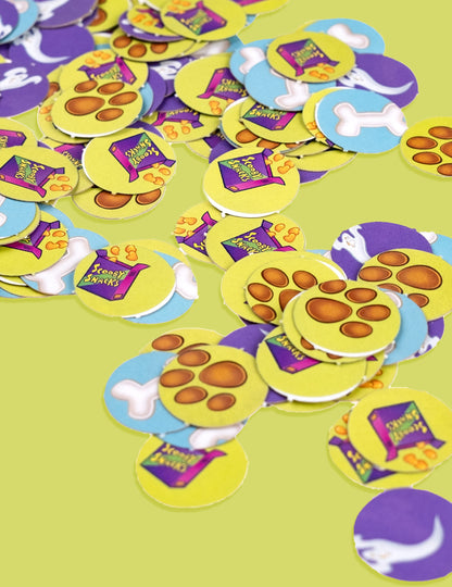 160 konfetti scooby-doo 2cm
