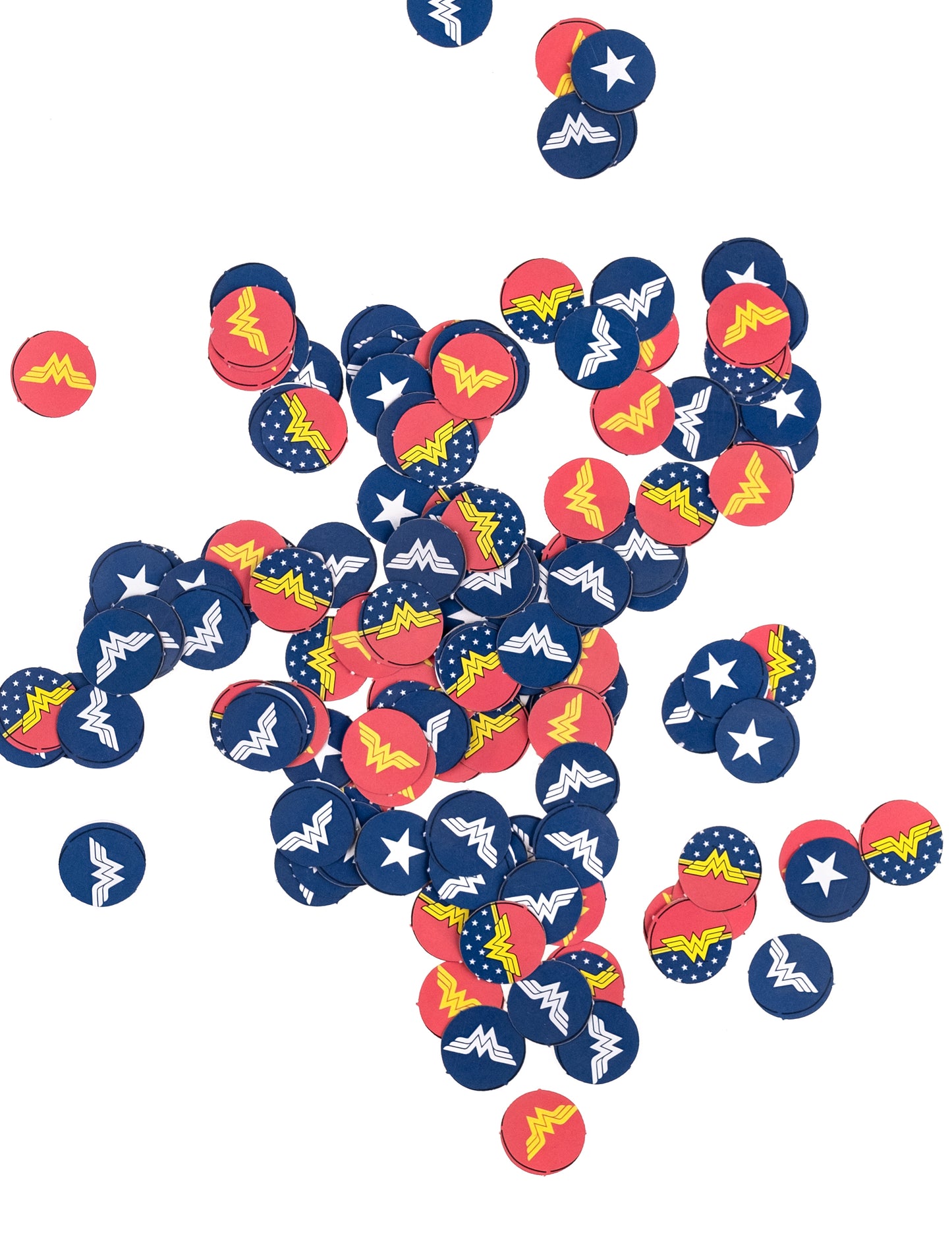 160 db Wonder Woman™ konfetti 2 cm