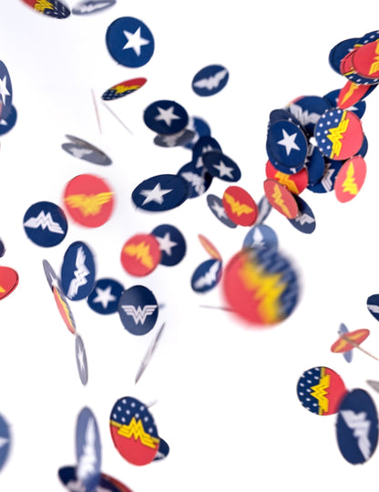 160 db Wonder Woman™ konfetti 2 cm