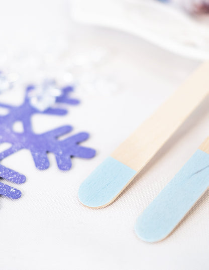 18 égkék fa teríték 16 cm, parti házvezetőnő