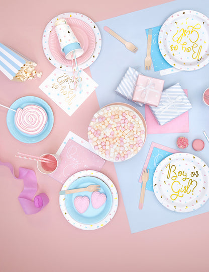 18 halványrózsaszín fa teríték 16 cm természetes