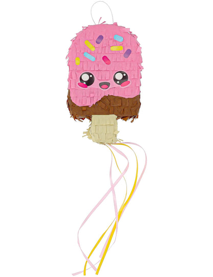 2 db mini kawaii party piñata – fánk és fagylalt