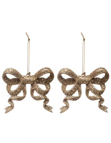 2 felfüggesztés az arany csomókhoz 9 cm