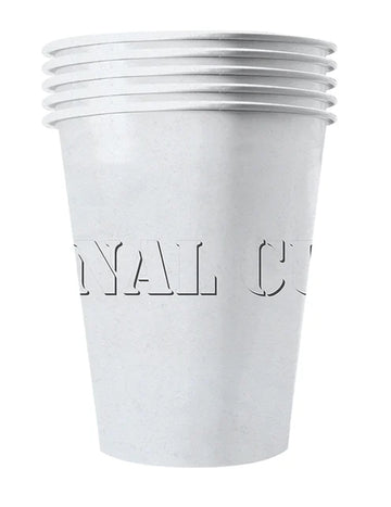 Újrahasznosítható fehér karton amerikai poharak 53 cl