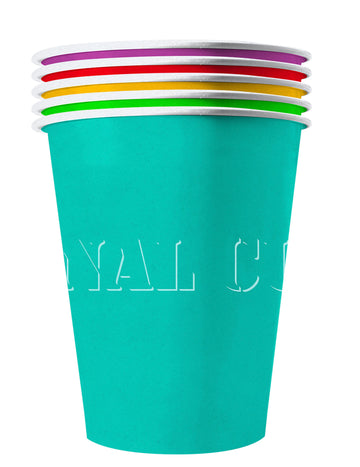 20 amerikai csésze újrahasznosítható karton nyári 53 cl