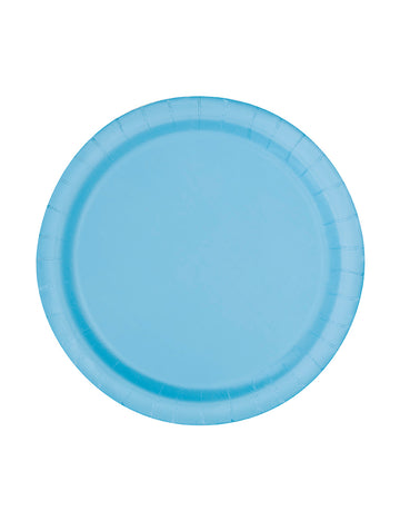 20 kicsi pasztell kék kartonlemez 17 cm