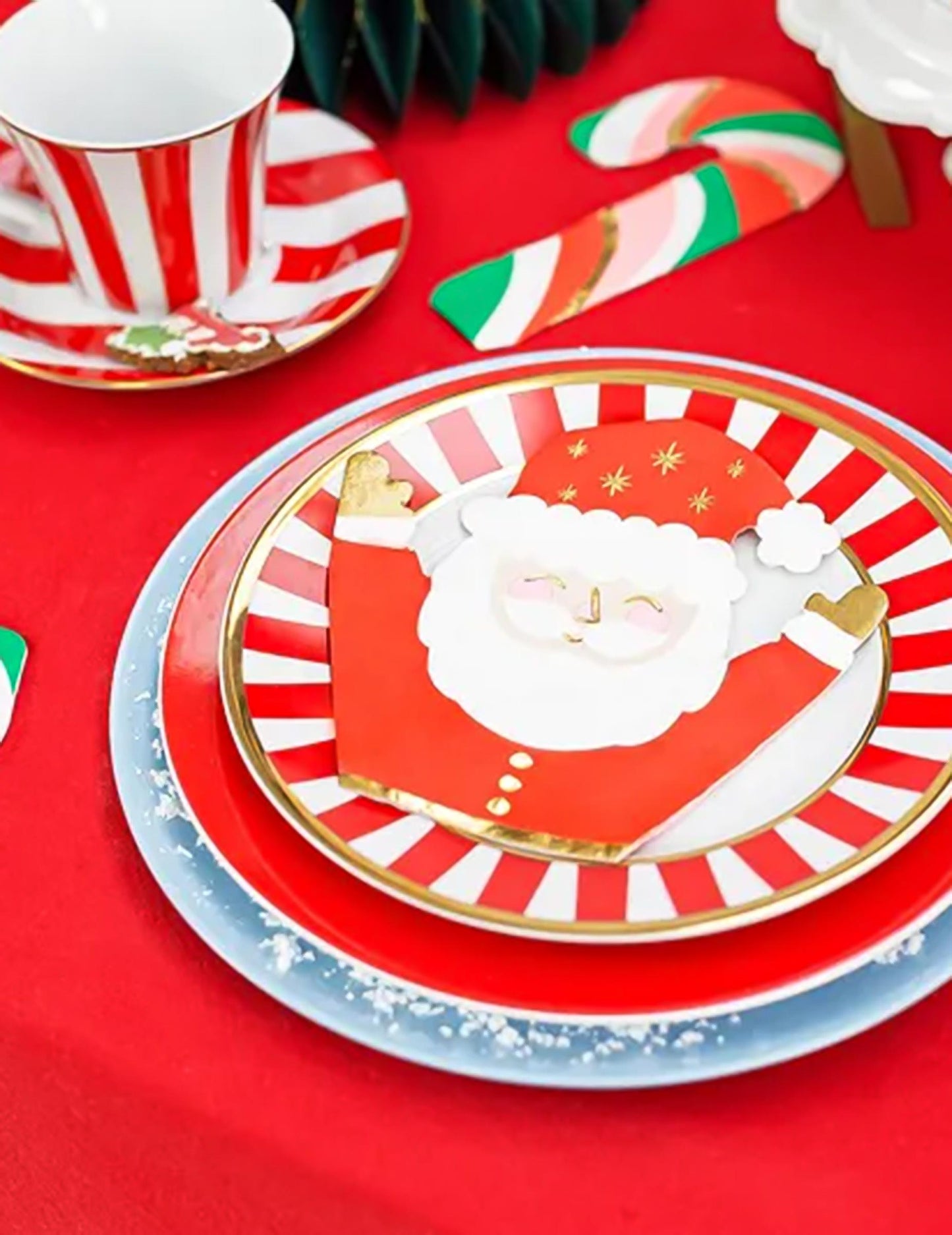 20 db kis Mikulás szalvéta 16 x 15 cm papír