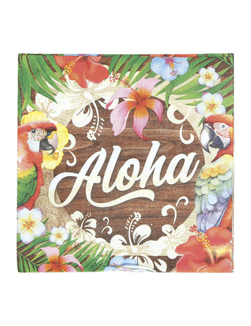 20 Aloha Hawaii szalvéták 16 x 16 cm