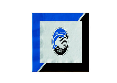 20 Serviettes en papier Atalanta™ bleues 33 x 33 cm