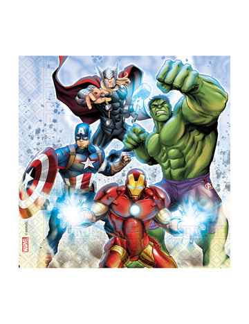 20 Avengers Paper Törölköző 33 x 33 cm