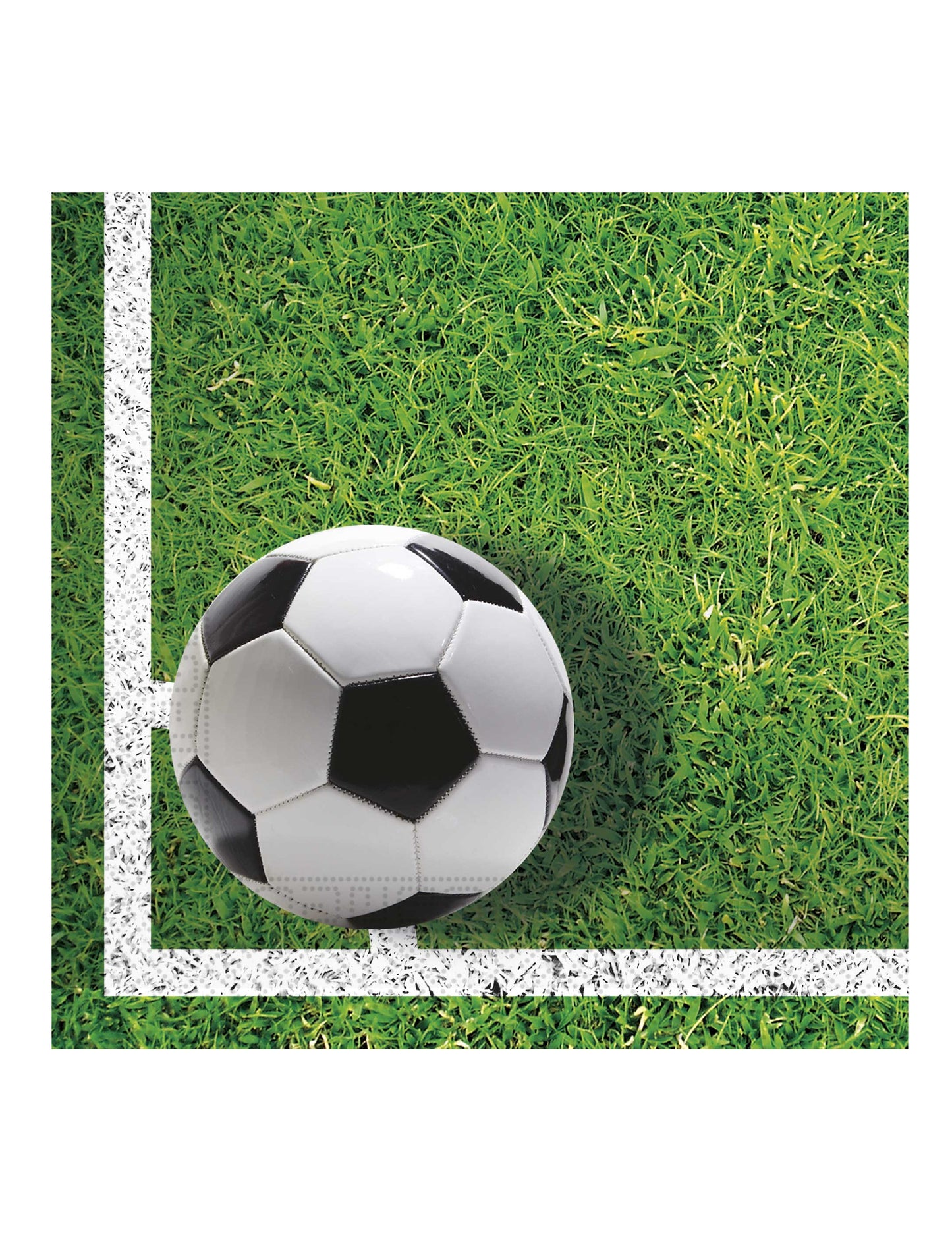 20 db focis party papírszalvéta 33 x 33 cm focipálya mintával 