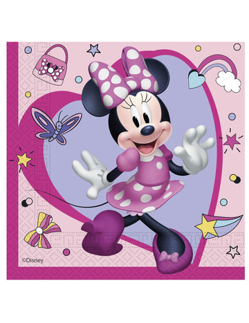 20 Minnie Junior Paper törölköző 33 x 33 cm