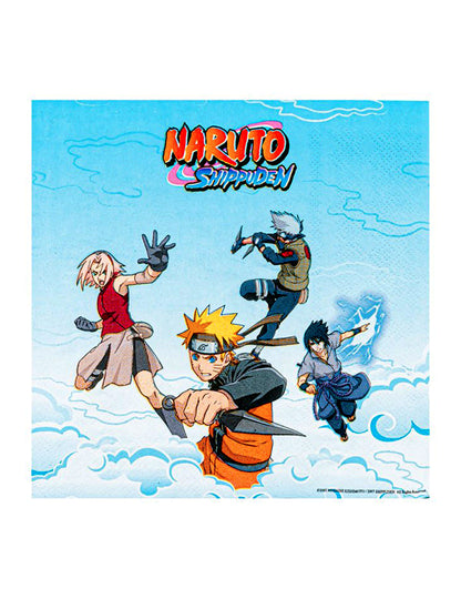 20 darab Naruto Shippuden™ papír szalvéta 33 x 33 cm