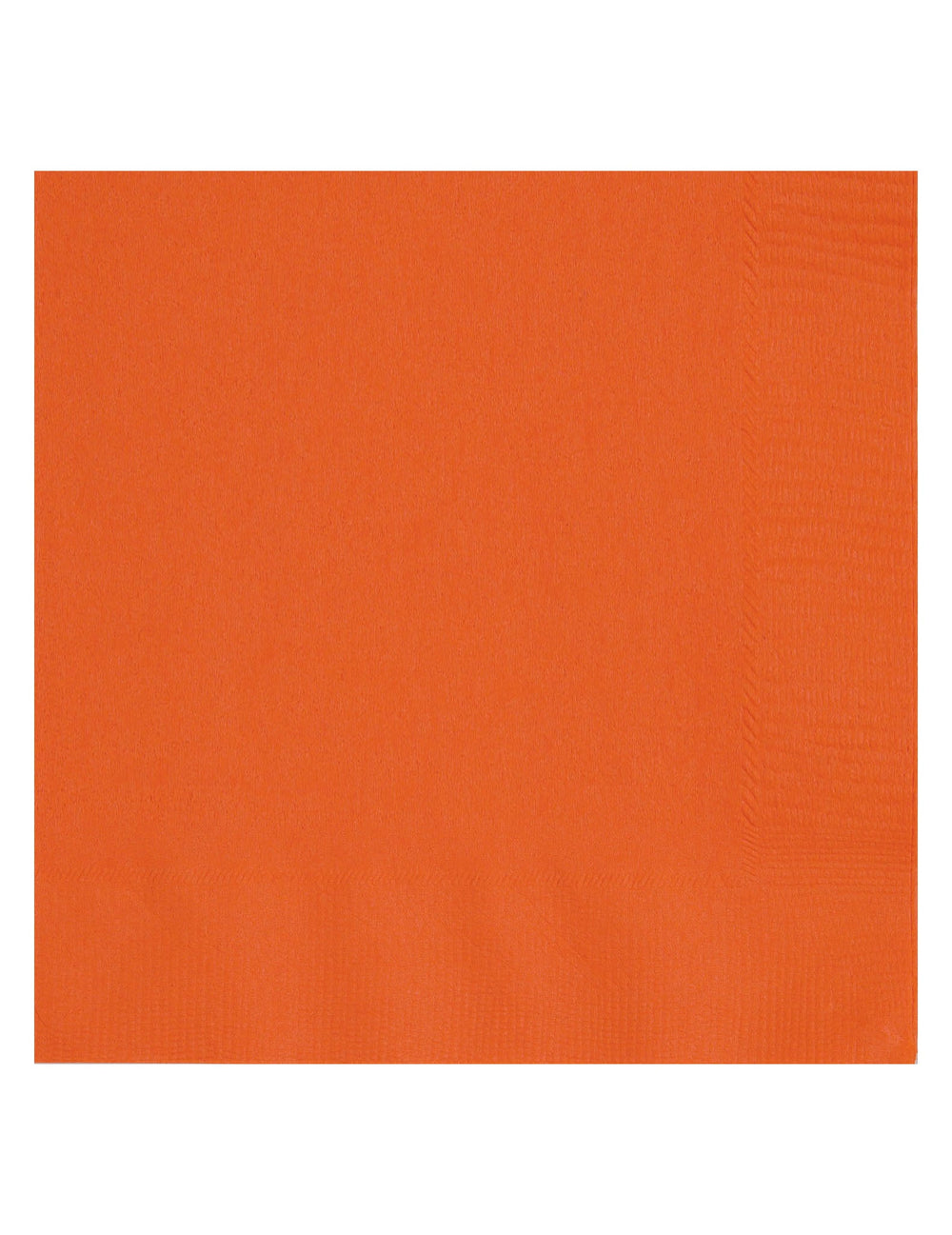 Serviettes en papier pour fête orange