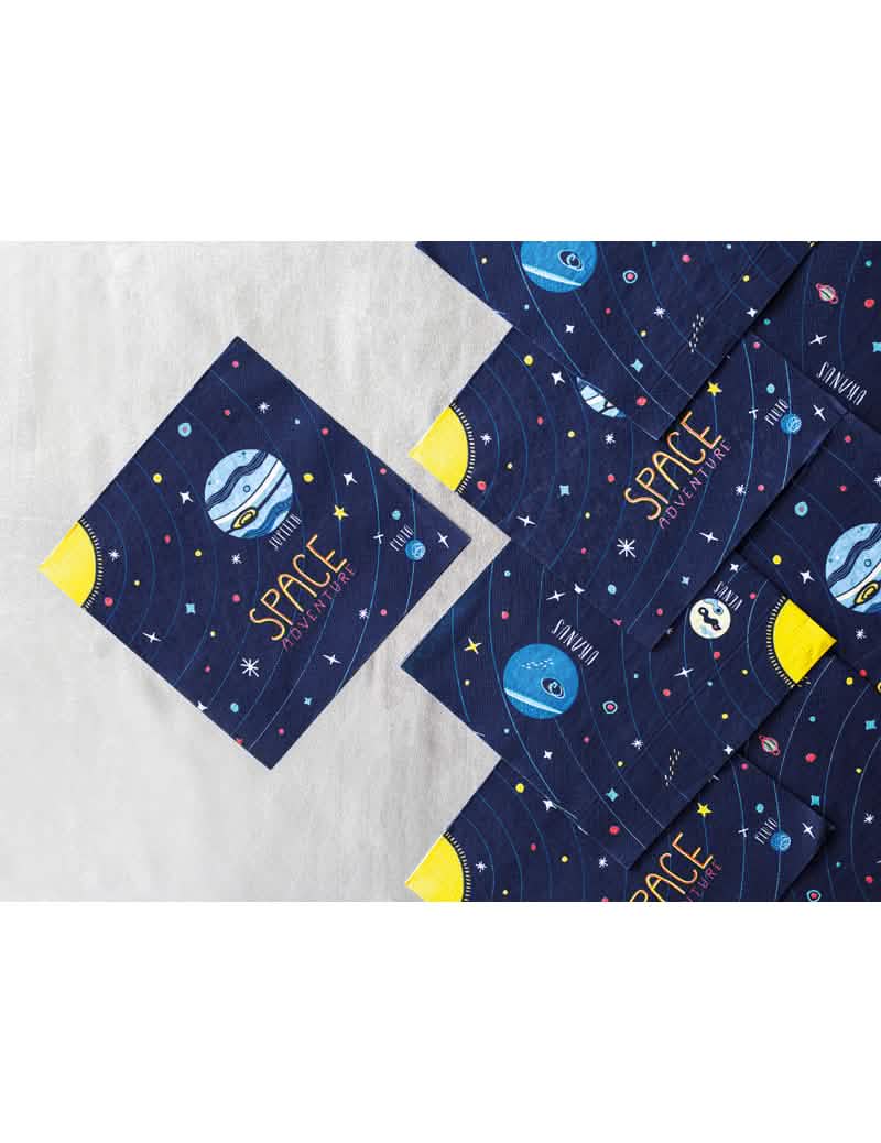 Papírszalvéták Space Adventure készlet előnézete